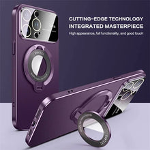 Load image into Gallery viewer, Large Window Phone Case Leak Label Magnetic Bracket