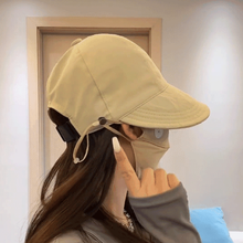 Load image into Gallery viewer, Sun Hat That Can Hang Mask