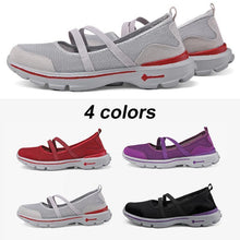 Load image into Gallery viewer, Women's breathable mesh flat shoes