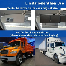 Load image into Gallery viewer, Polarized Sun Visor for Car with Zipper Slider