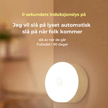 Load image into Gallery viewer, LED intelligent menneskekroppssensorlys