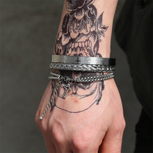 Load image into Gallery viewer, Cross Bangle Bracelet Set