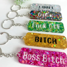 Load image into Gallery viewer, Swear Word Keychain