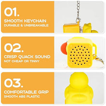 Load image into Gallery viewer, Rechargeable Sound &amp; Light Fidget Toy Keychain