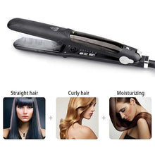 Load image into Gallery viewer, Steam Flat Iron Hair Straightener
