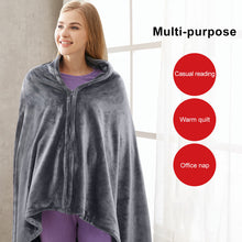 Load image into Gallery viewer, Heated Flannel Blanket