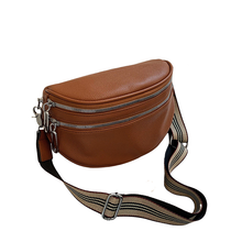 Load image into Gallery viewer, Multi-Pocket Solid Crossbody Bag