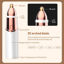 Load image into Gallery viewer, 2 in 1 Facial &amp; Eyebrow Hair Trimmer