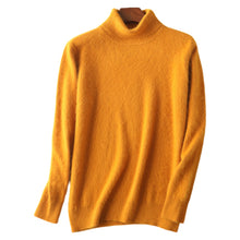 Load image into Gallery viewer, Men's Mink Turtleneck Bottoming Sweater