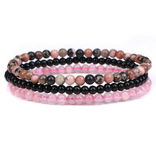 Load image into Gallery viewer, Amethyst Stress Relief Beaded Bracelet
