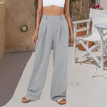 Load image into Gallery viewer, High-Waisted Wide Leg Pants