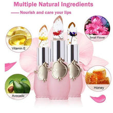 Load image into Gallery viewer, Crystal Jelly Flower Color Changing Lipstick