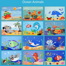 Load image into Gallery viewer, DIY Kids Cartoon EVA Sticker Toys