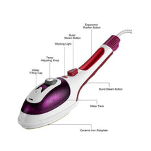 Load image into Gallery viewer, Portable Handheld Steam Iron