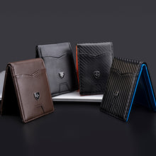 Load image into Gallery viewer, Mens Slim Wallet Rfid Blocking