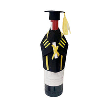 Load image into Gallery viewer, Graduation Cap And Gown Bottle Cover