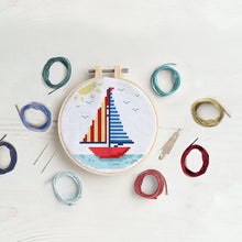 Load image into Gallery viewer, Christmas Cross Stitch Advent Calendar