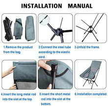 Load image into Gallery viewer, Portable Outdoor Folding Chair