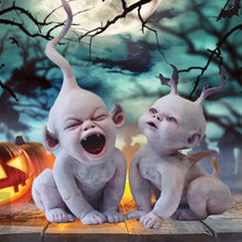 Load image into Gallery viewer, Scary Ghost Doll Resin Statue Ornament