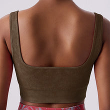 Load image into Gallery viewer, Square Neck Cropped Tank Top