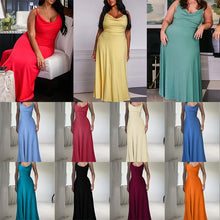 Load image into Gallery viewer, Drape Maxi Dress