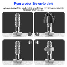 Load image into Gallery viewer, Avgradingsverktøy for utvendig avfasing med blad av hardmetall