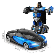 Load image into Gallery viewer, Ultra-Sensing Transformer USB Charging Toy Car