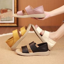 Load image into Gallery viewer, Thick Sole Women's Stylish Leather Sandals