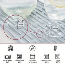 Load image into Gallery viewer, Silicone Drying Mat For Kitchen Counter