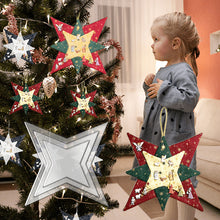 Load image into Gallery viewer, Christmas Patchwork Star Template Set