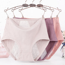 Load image into Gallery viewer, High Waist Cotton Physiological Underwear