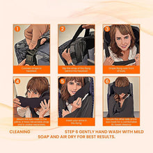 Load image into Gallery viewer, Travel Neck Pillow with Head Strap &amp; Eye Mask
