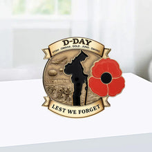 Load image into Gallery viewer, D-DAY 80th Anniversary Commemorative Badge