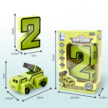 Load image into Gallery viewer, Toy Deformation Number Transform Robot