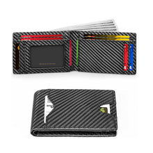 Load image into Gallery viewer, Men's Slim Wallet With RFID Blocking