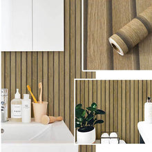 Load image into Gallery viewer, Simulation Wood Grain Self Adhesive Wallpaper