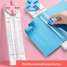 Load image into Gallery viewer, 4 i 1 papir multifunksjonell papirkutter
