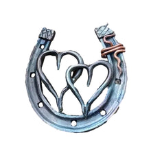 Load image into Gallery viewer, Forged Handmade Horseshoe-Iron