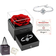 Load image into Gallery viewer, I will always be with you - Diamond Knot Bracelet