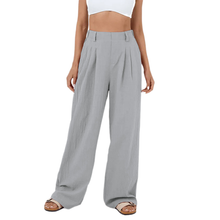 Load image into Gallery viewer, High-Waisted Wide Leg Pants