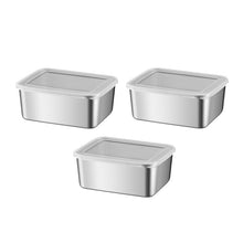 Load image into Gallery viewer, Stainless Steel Food Storage Container