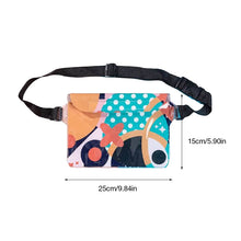 Load image into Gallery viewer, Touch Screen Tri-Fold Dive Cross-Body Belt Bag