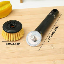 Load image into Gallery viewer, Multifunctional Long Handle Pressing Cleaning Brush