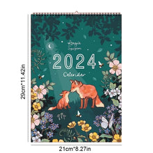 Load image into Gallery viewer, 2024 Wall Calendar of Nature and Wildlife Art