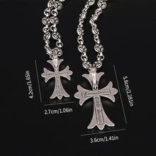 Load image into Gallery viewer, Gothic Cross Pendant Necklace
