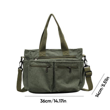 Load image into Gallery viewer, Ensfarget kordfløyel totebag