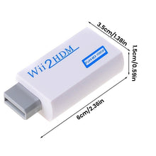 Load image into Gallery viewer, Wii to HDMI Converter Adapter