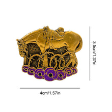Load image into Gallery viewer, Limited Edition War Horse Remembered Brooch