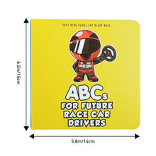 Load image into Gallery viewer, ABC for fremtidige racerbilførere Alfabetbok