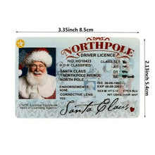 Load image into Gallery viewer, Santa's Lost Driver's License